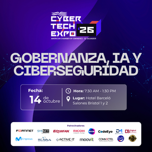 Cyber Tech Expo 2026. Gobernanza, IA y Ciberseguridad. 14 de octubre, Hotel Barcelo.